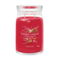 YANKEE CANDLE Christmas Sparkling Cinnamon Large Jar Candle 567g