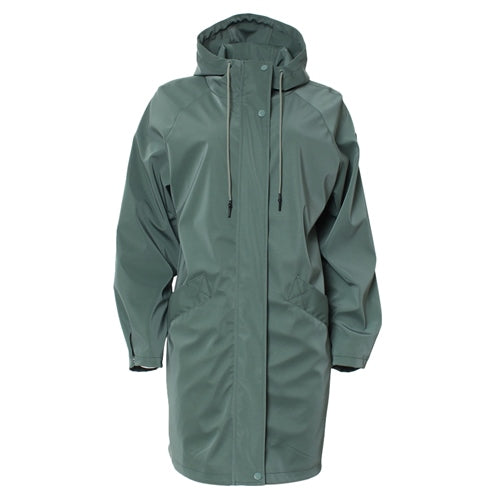 RELAX & RENEW : Fallon Raincoat - Sage