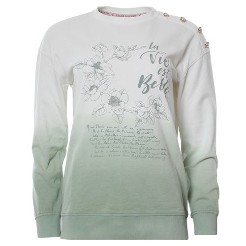 RELAX & RENEW : Glenda Sweater - Sage