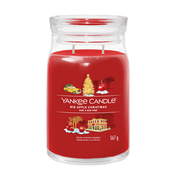 YANKEE CANDLE Big Apple Christmas Large Jar Candle 567g