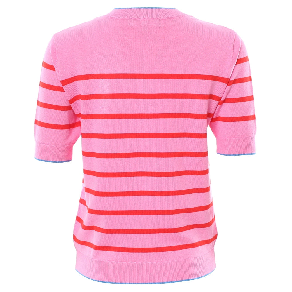 RANT & RAVE : Loren Striped Jumper - Pink