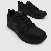 SKECHERS: Escape Plan Walking Trainers - Black