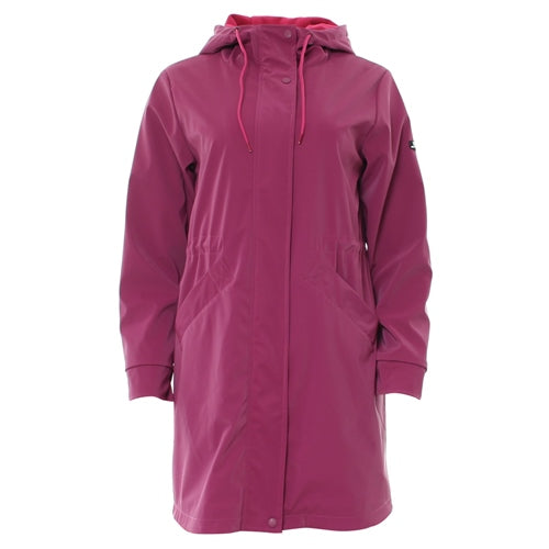 RELAX & RENEW : Aoife Raincoat - Cerise