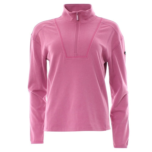 RELAX & RENEW : Tessa Half Zip - Cranberry