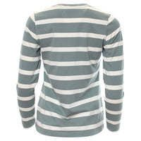 RELAX & RENEW : Demelza Long Sleeve Tshirt- Stripe