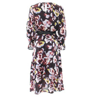 RANT & RAVE : Ella Floral Long Sleeve Dress - Black