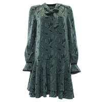 RANT & RAVE : Zara Swing Long Sleeve Dress - Green