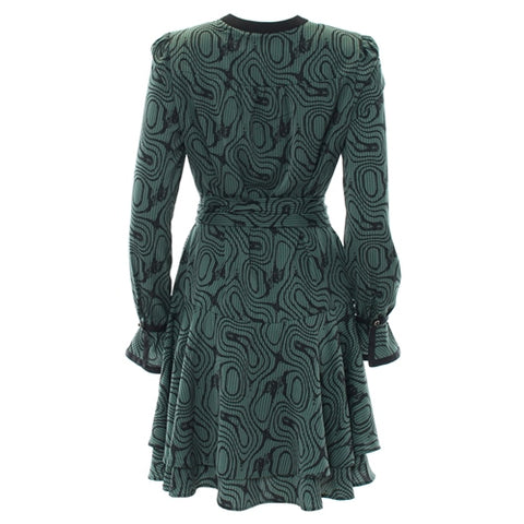 RANT & RAVE : Zara Swing Long Sleeve Dress - Green