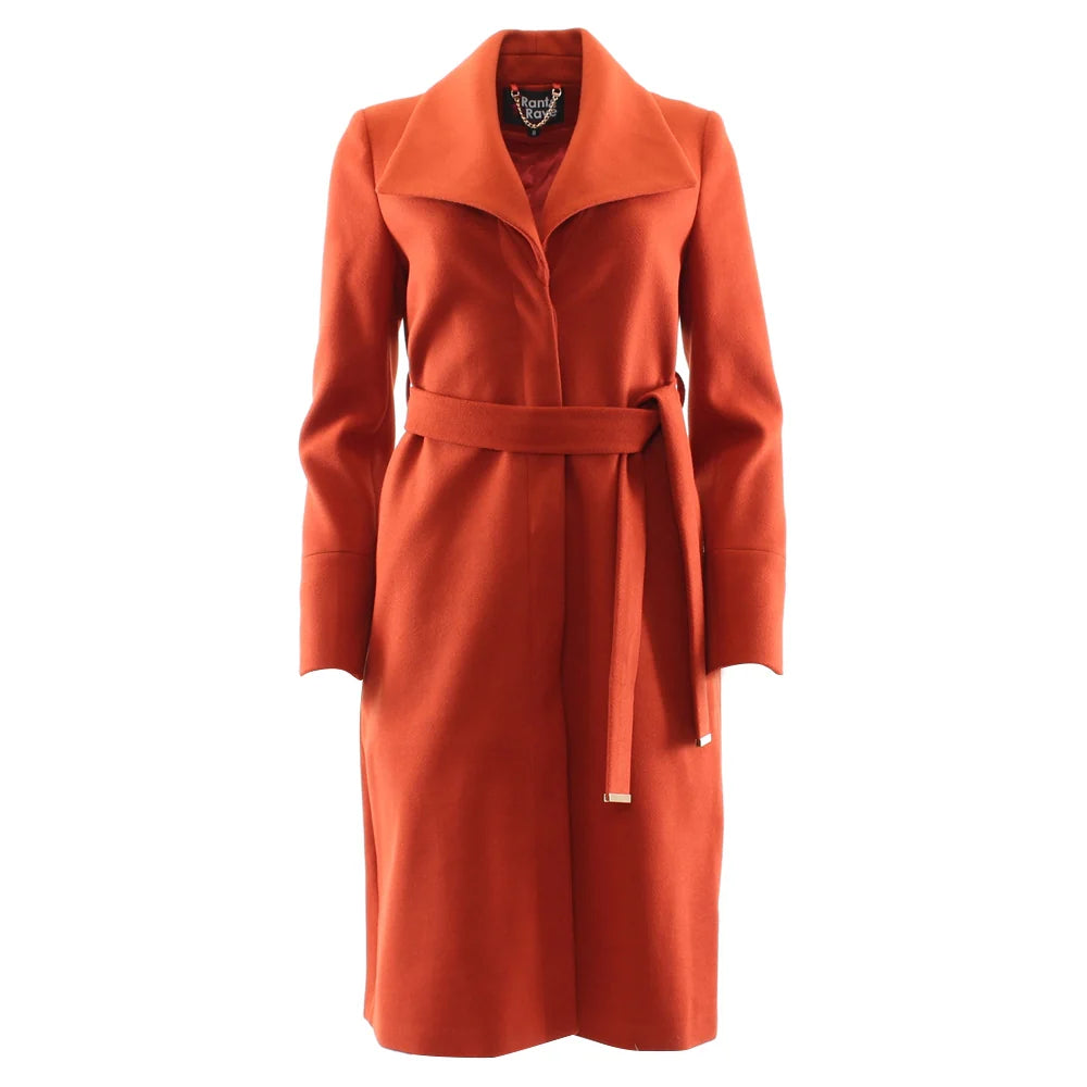 RANT & RAVE Mary Kate Coat - Rust