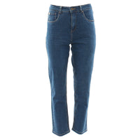 RANT & RAVE : Jolene Mom Crop Jeans - Mid Blue