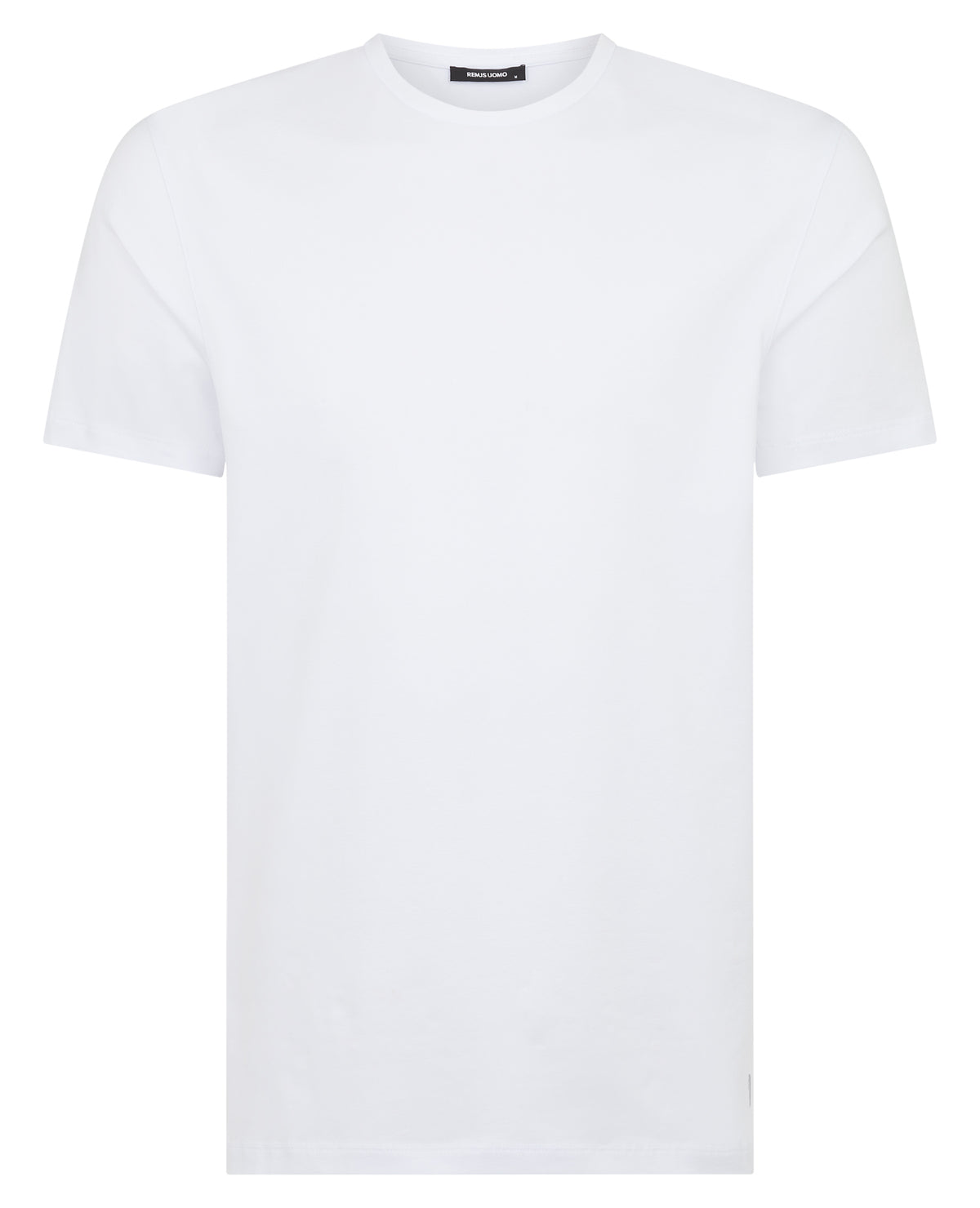 REMUS UOMO : SS Casual T-Shirt - White