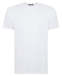 REMUS UOMO : SS Casual T-Shirt - White