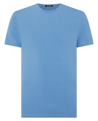 REMUS UOMO : Casual T-Shirt - Sky Blue