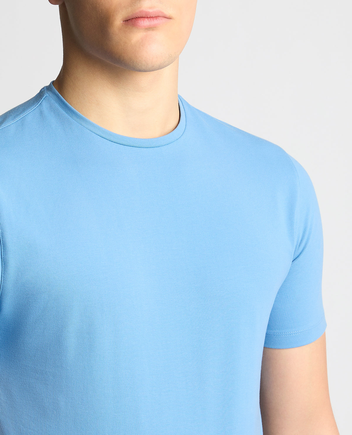 REMUS UOMO : Casual T-Shirt - Sky Blue