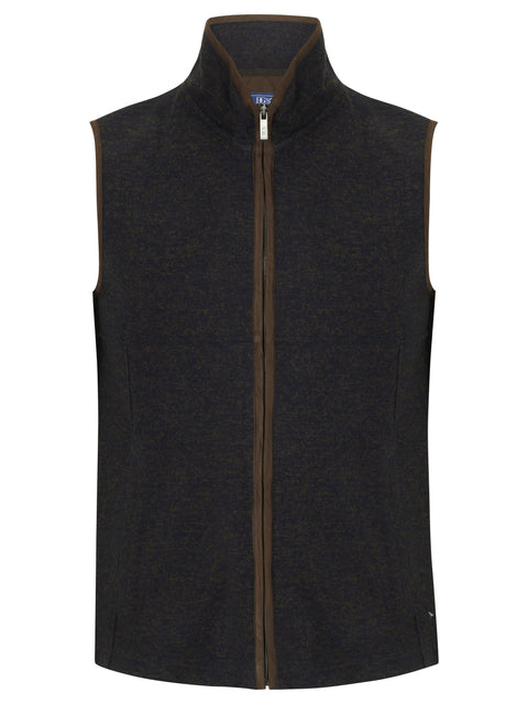 DG'S DRIFTER : Dark Brown Gilet