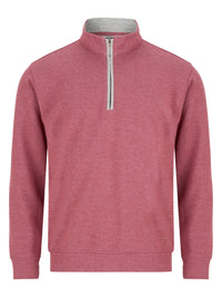 DG'S Drifter : Half Zip Sweatshirt - Red