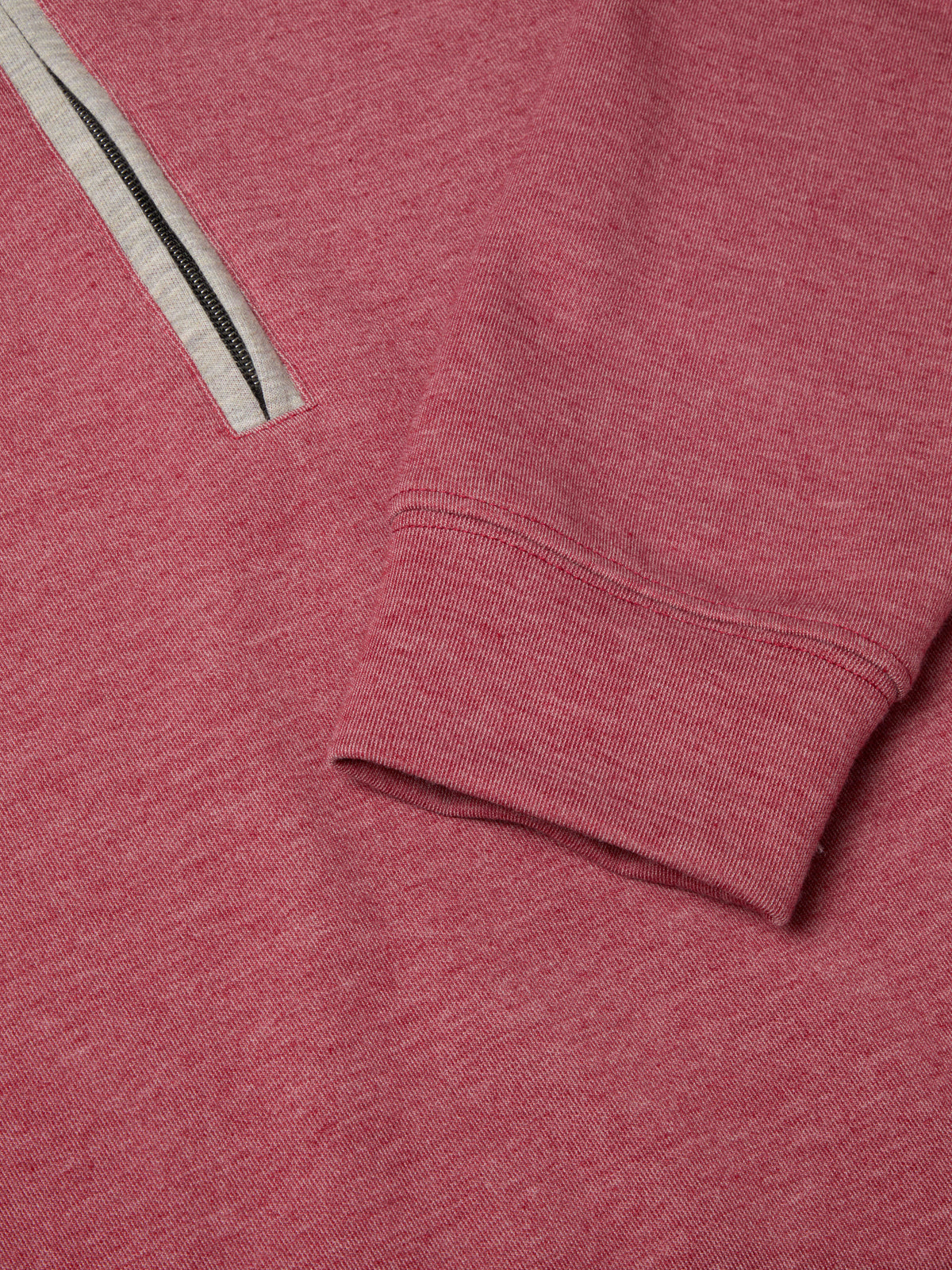 DG'S Drifter : Half Zip Sweatshirt - Red