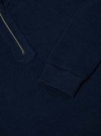 DG'S DRIFTER : Casual Half Zip Jumper - Navy