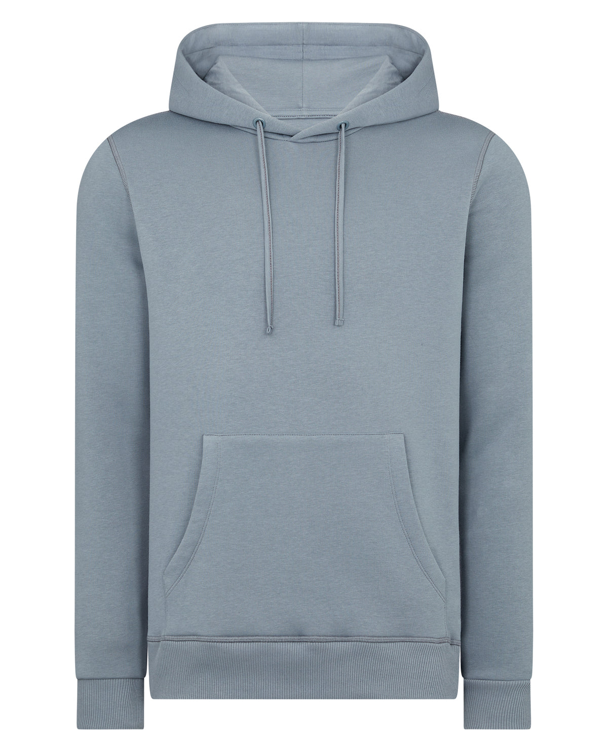 REMUS UOMO: Tapered Fit Hoodie - Grey