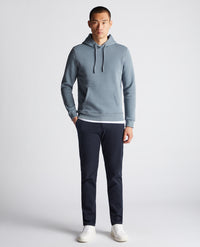 REMUS UOMO: Tapered Fit Hoodie - Grey