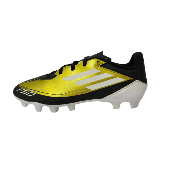 ADIDAS : F50 Club Predator Flexible Ground Messi Football Boots - Gold