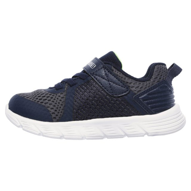 SKECHERS : Comfy Flex - Hyper Stride Toddler Boy's Shoes Navy