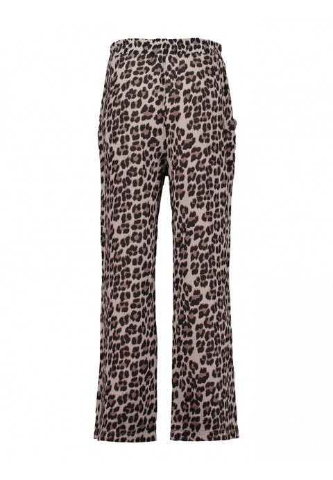 HAILYS : Wide Leg Trouser - Leopard