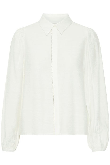 ICHI Rhines Blouse - Cream