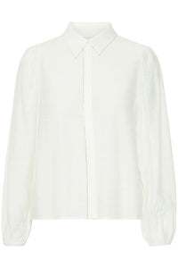 ICHI Rhines Blouse - Cream