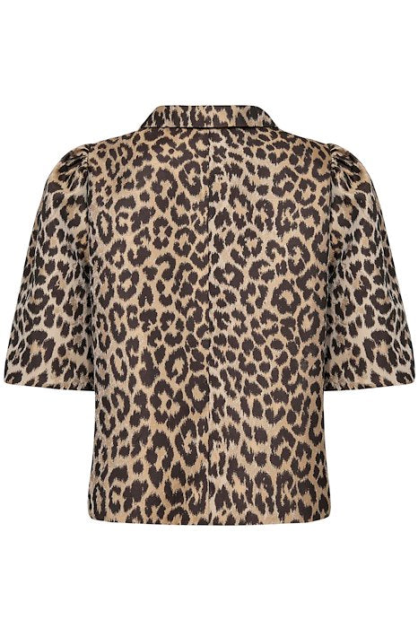 CULTURE Muxi Short Jacket - Leopard