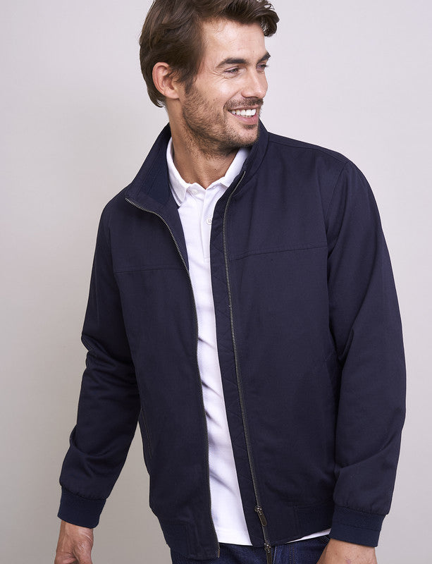 VEDONEIRE : Cotton Jacket - Navy