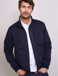 VEDONEIRE : Cotton Jacket - Navy