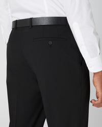 REMUS UOMO : Leroy Black Dress Trousers