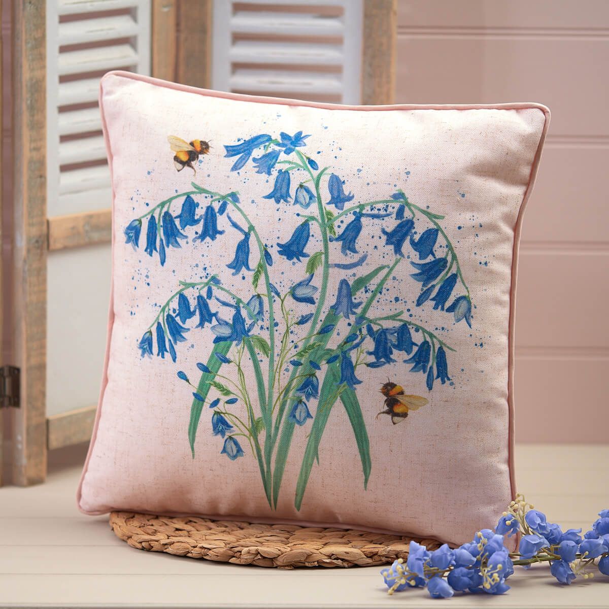 LANGS : Bluebell Printed Cushion