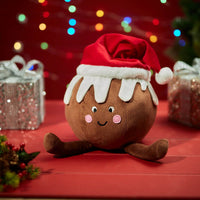 LANGS Christmas Pudding Doorstop 20cm