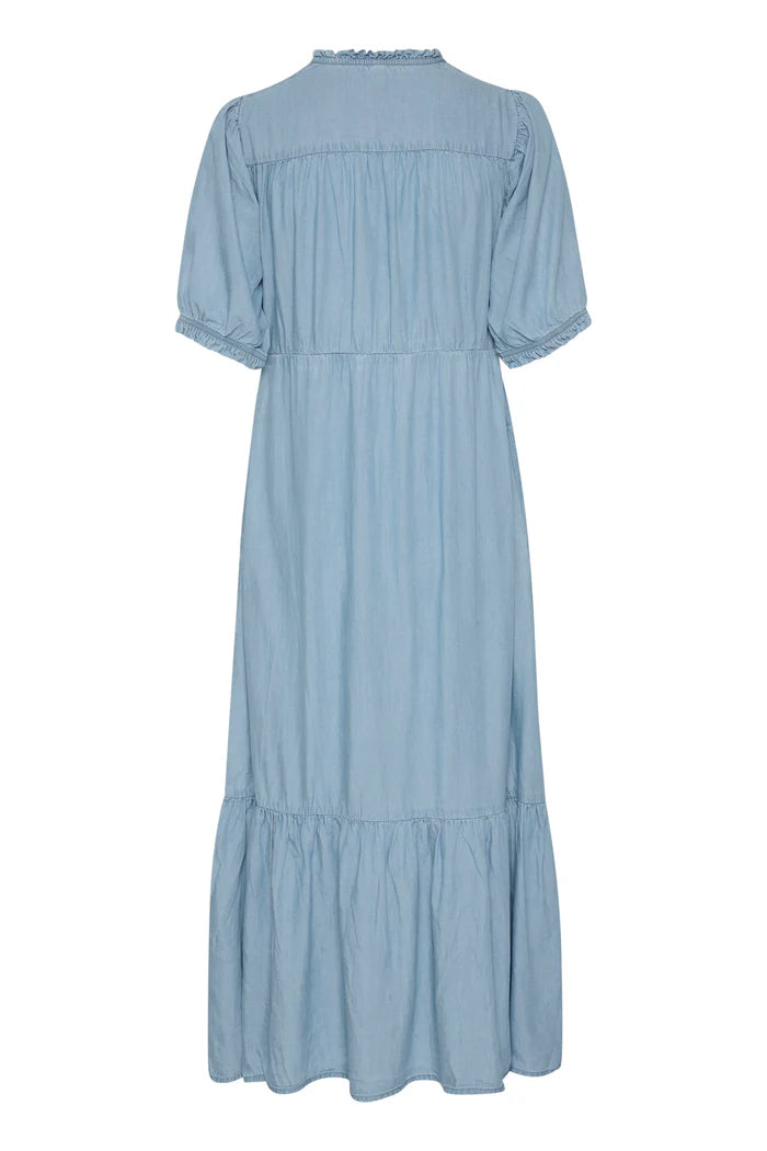 CULTURE : Aurelia Long Dress - Blue