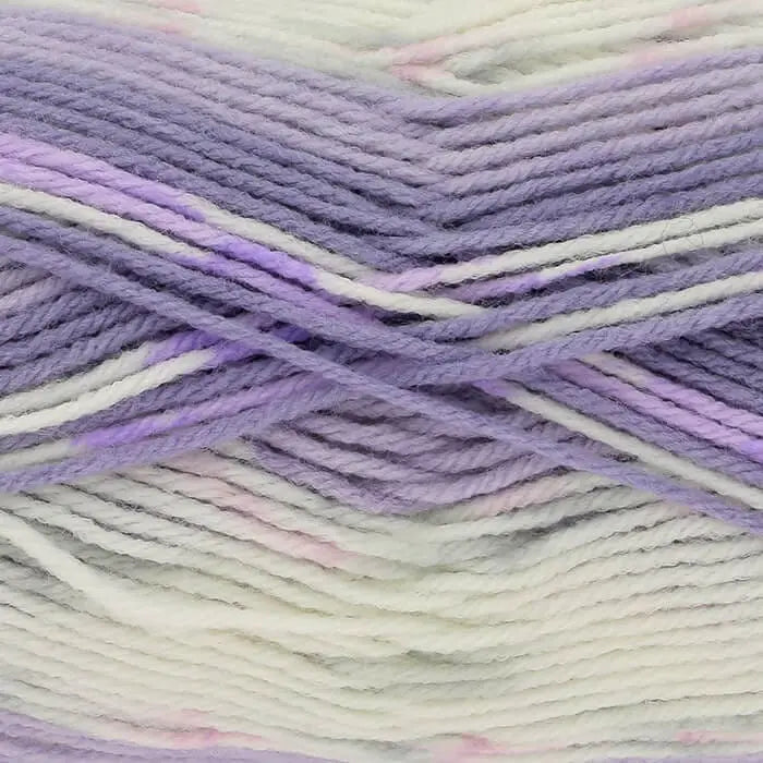 KING COLE : Cozy Love Aran Yarn - Cosy Lilac - 100g