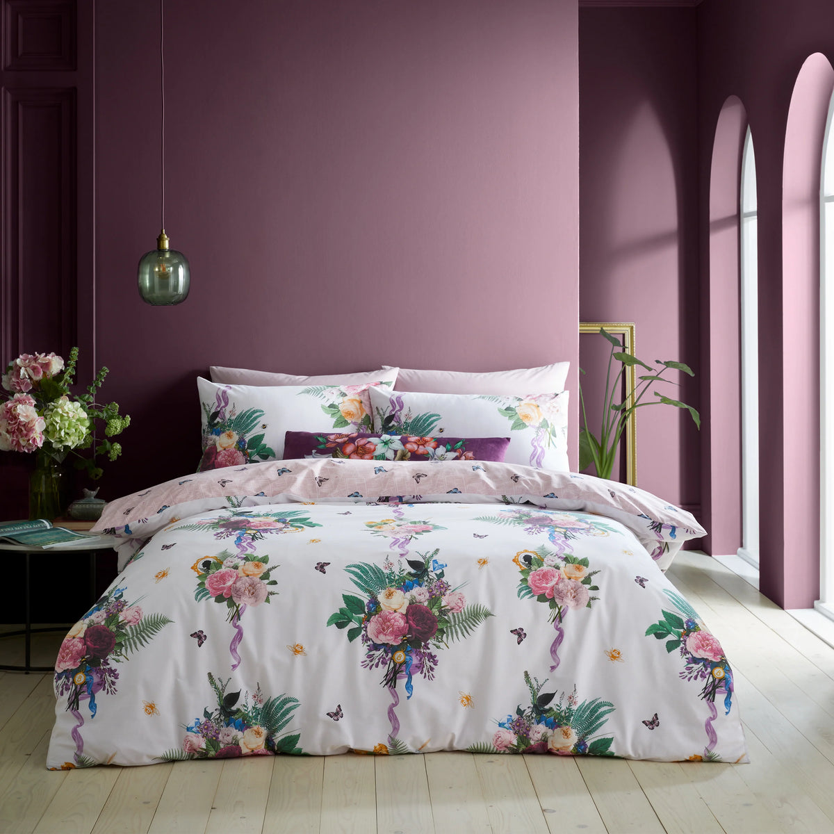 CATHERINE LANSFIELD Bridgerton Wallflower Duvet Set