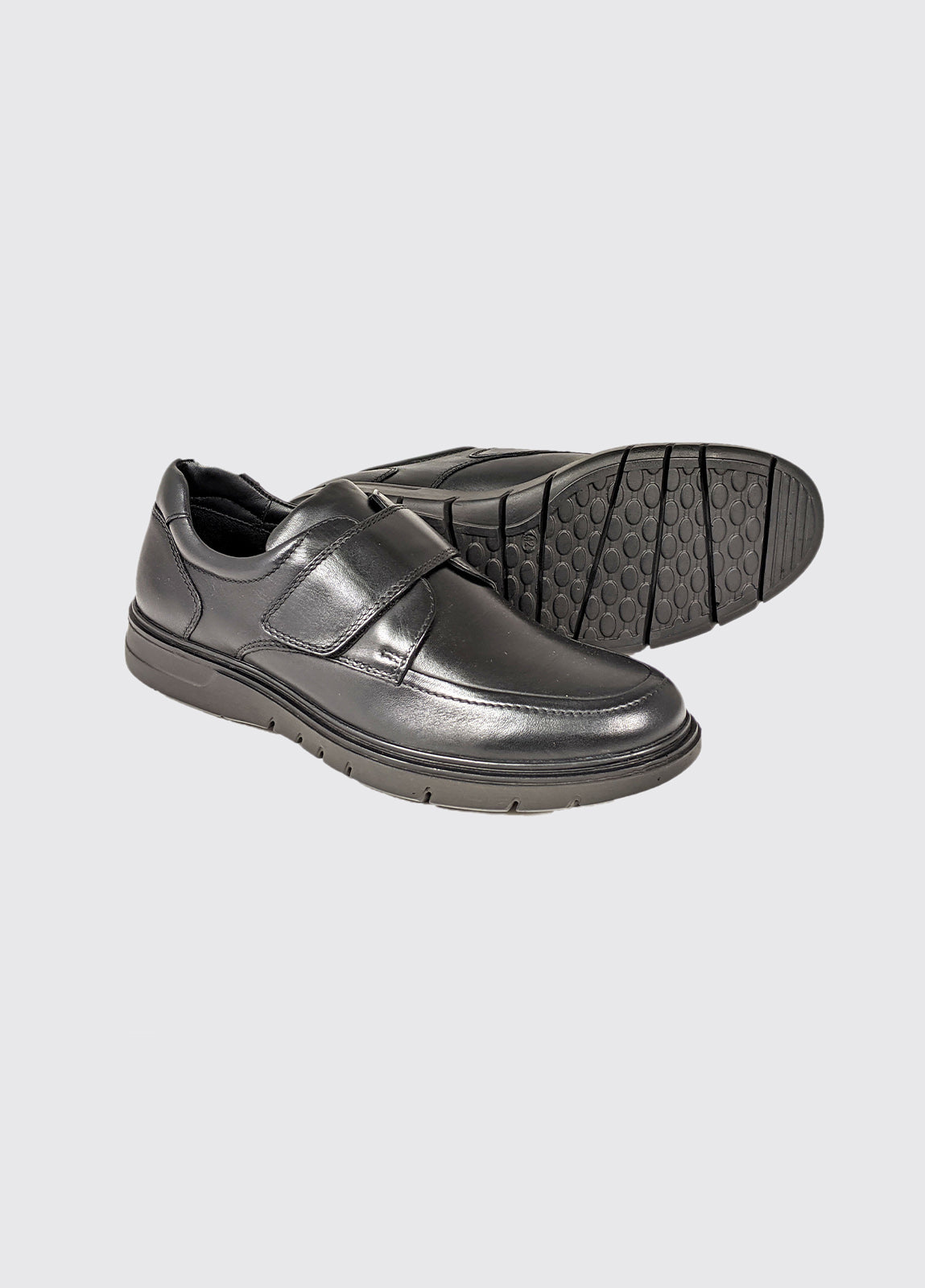 DUBARRY : Brother Velcro Black Shoe