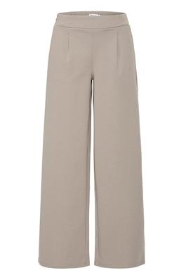 ICHI : Kate Wide Leg Trouser - Taupe