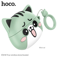 HOCO EW48 MINT CAT WIRELESS EARBUDS