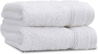 CATHERINE LANSFIELD Zero Twist Cotton Face Cloth Pair - White