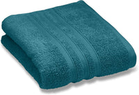 CATHERINE LANSFIELD : Zero Twist Cotton Towel - Teal (Available in 3 Sizes)