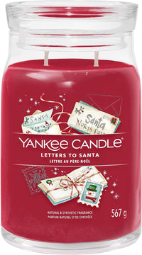 YANKEE CANDLE Letters to Santa Christmas Large Jar Candle 567g