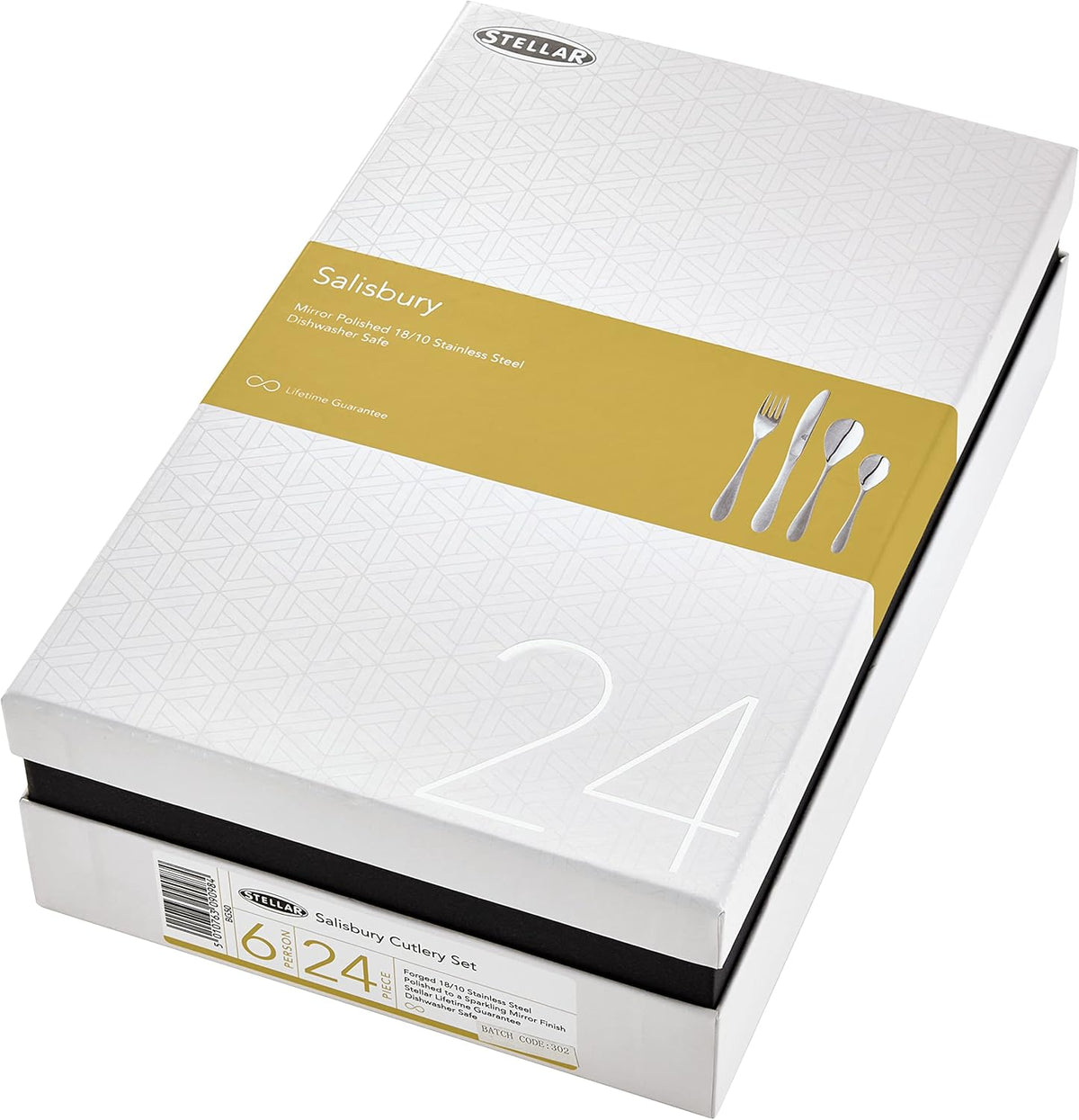 STELLAR : Salisbury 24 Piece Cutlery Gift Box Set