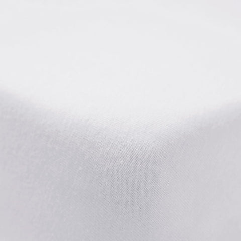 CATHERINE LANSFIELD Brushed Cotton Fitted Sheet - White