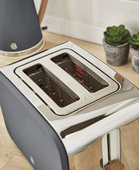 SWAN : 2 Slice Nordic Toaster - Grey