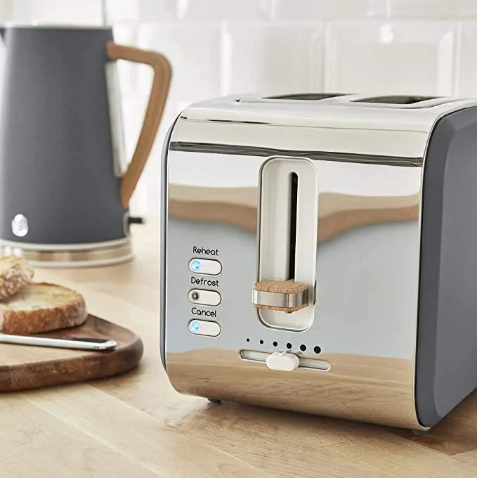 SWAN : 2 Slice Nordic Toaster - Grey