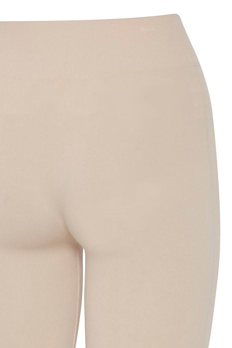 FRANSA Lessa Slim Fit Biker Shorts - Nude