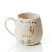 LANGS : Lamb With Wellies White Mug